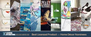 Nominees for Best Licensed Products: Home Décor Licensing Awards