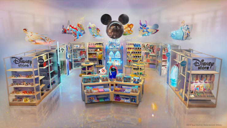 Target Launching First Store-Within-Store Format with Disney image