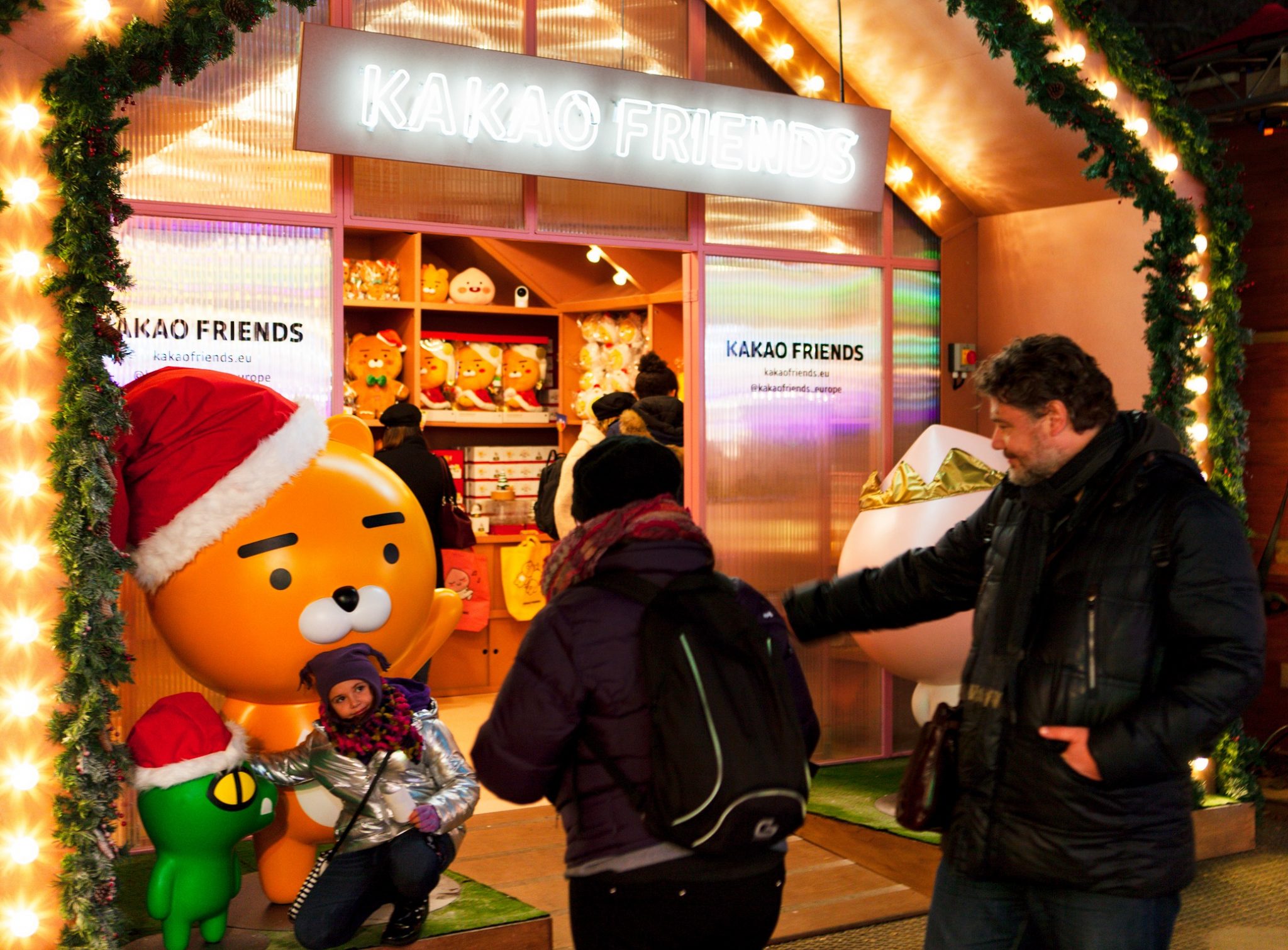 Kakao Friends Pop-Up Store Opens in Hyde Park Winter Wonderland image