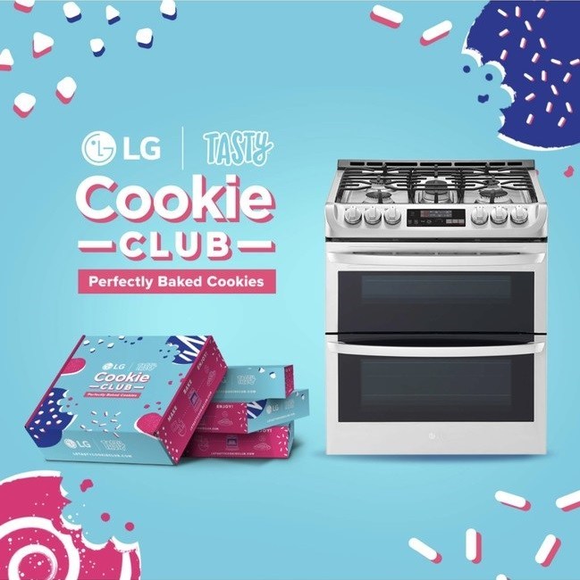 LG And Tasty Celebrate National Cookie Day With First-Ever Cookie Subscription Kit image