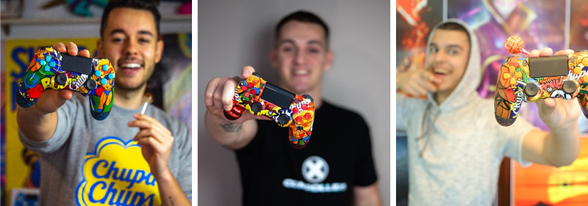 XControllers and the Spanish YouTube Gaming stars have designed an amazing Chupa Chups controller! image