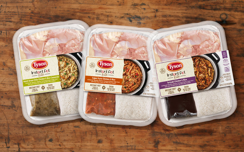 Tyson Foods and Instant Pot Launch Meal Kits - Licensing International