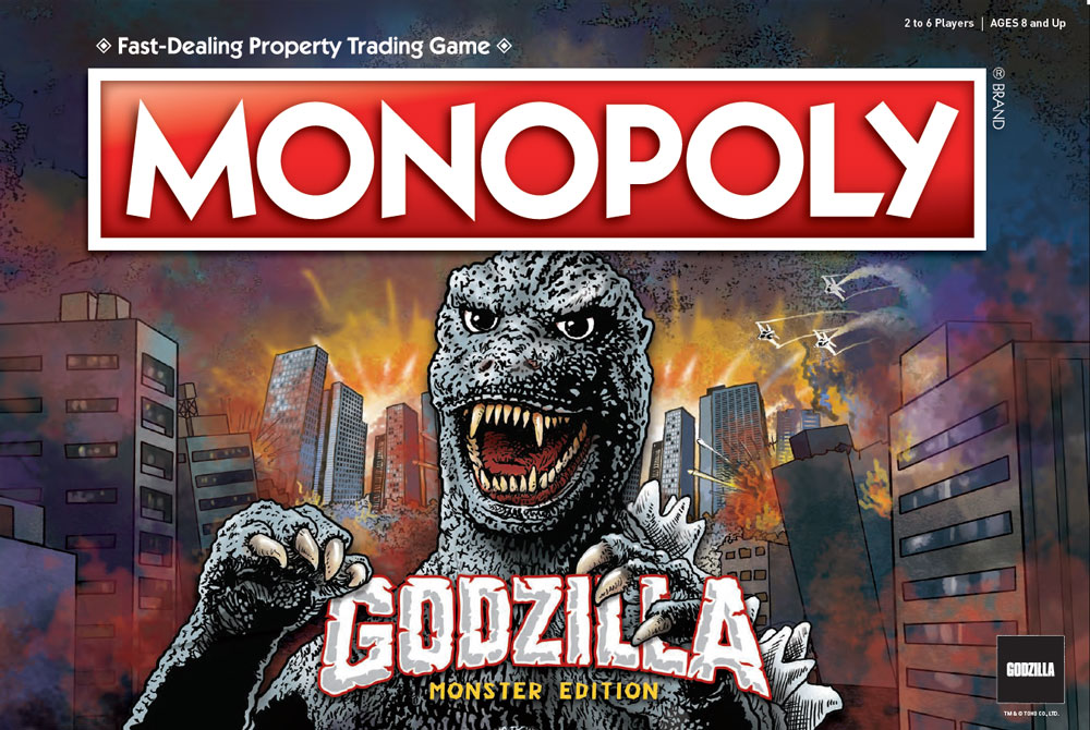 USAopoly Launching Godzilla/Monopoly Game image