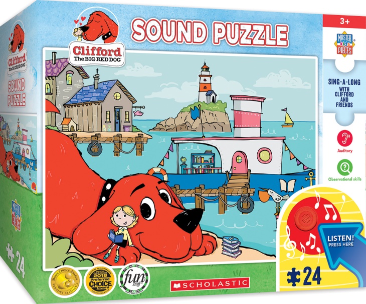 MasterPieces Unleashes Line of Clifford The Big Red Dog® Products at Toy Fair 2020 image