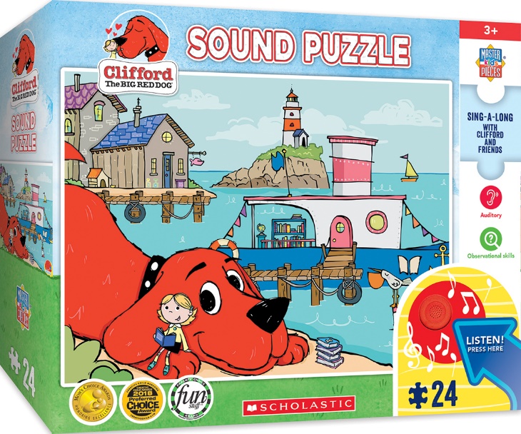 Scholastic, Toys, Scholastics Clifford The Big Red Dog Measuring Roller Scholastic  Entertainment