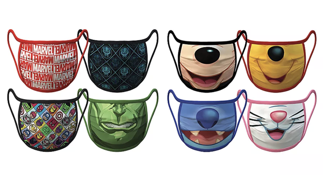 Disney Introduces Cloth Face Masks Featuring Disney, Pixar, Marvel and Star Wars Characters, Donates One Million Masks image