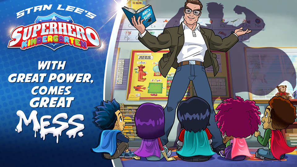 Stan Lee Superhero Q1 Licensing - International Amazon launch in Prime on to Kindergarten