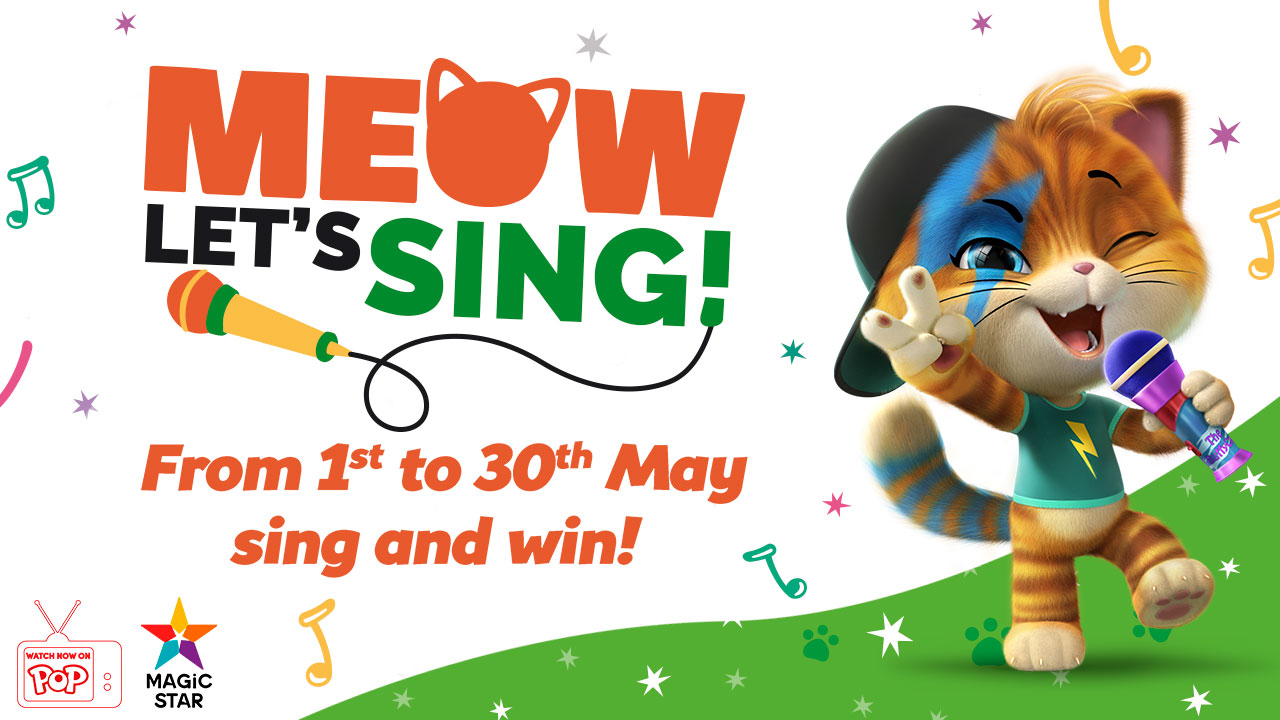 Rainbow launches “Meow, let’s sing!” image