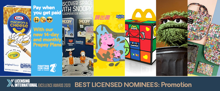 Nominees for Best Licensed Promotion image