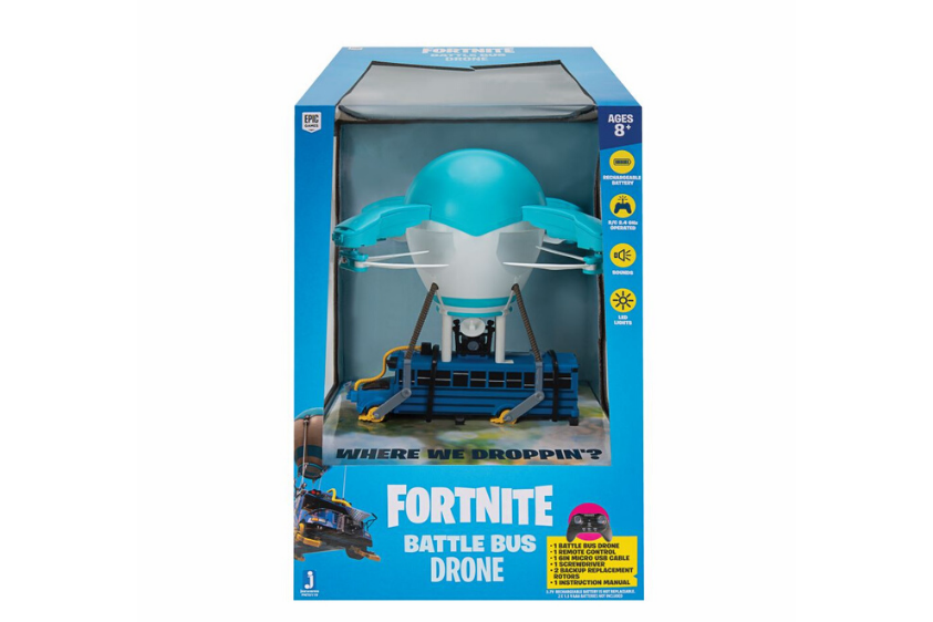 fortnite battle bus drone target