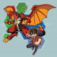 Bakugan Nelvana Spin Master