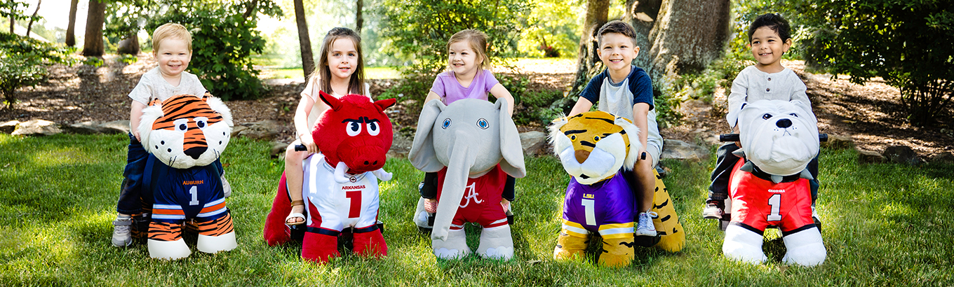 Your Favorite College Team Mascot Rides into Retail image