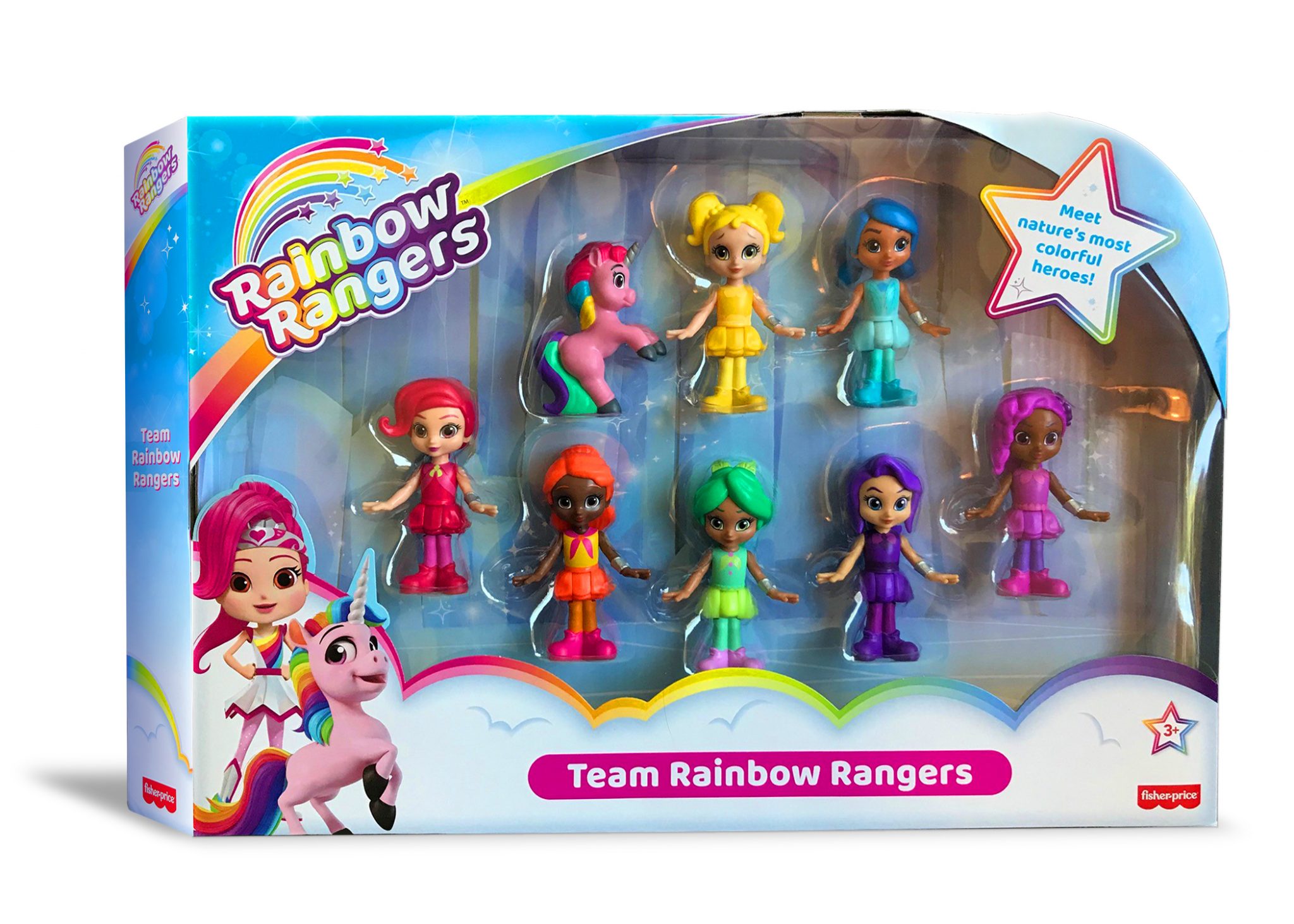 Rainbow Rangers Toys From Mattel’s Fisher-Price Debuts at Walmart’s Stores Nationwide at Walmart,  Walmart.com and Amazon image