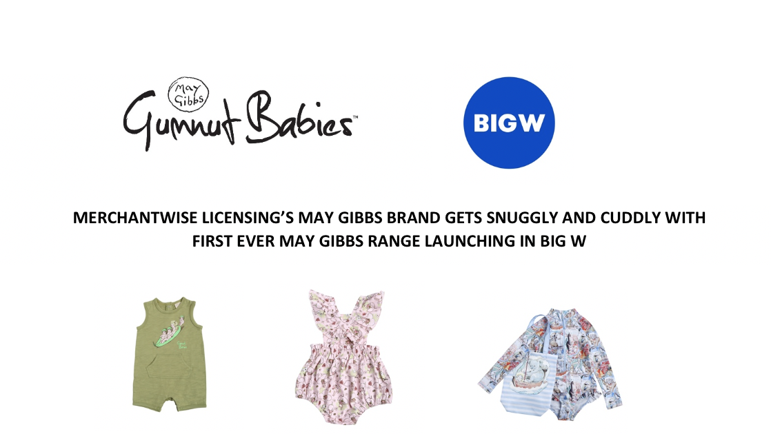 Merchantwise Licensing’s May Gibbs Brand Gets Snuggly and Cuddly With First-Ever Launching in Big W image
