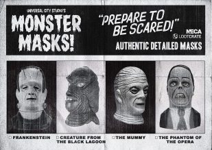 Universal Monsters Masks Lootcrate