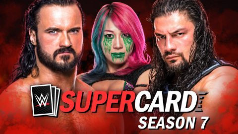 WWE® SuperCard Season 7 Coming Soon for iOS, Android Devices and Facebook Gaming image