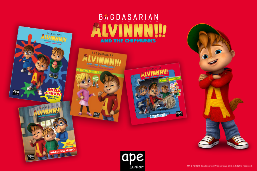 A New ALVINNN!!! And The Chipmunks Book Series Has Arrived in Italy! image