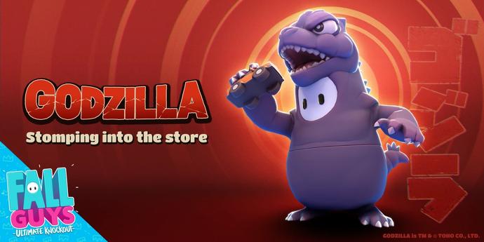 Godzilla Takes Jelly Bean Form in ‘Fall Guys: Ultimate Knockout’ Starting Nov. 3 image