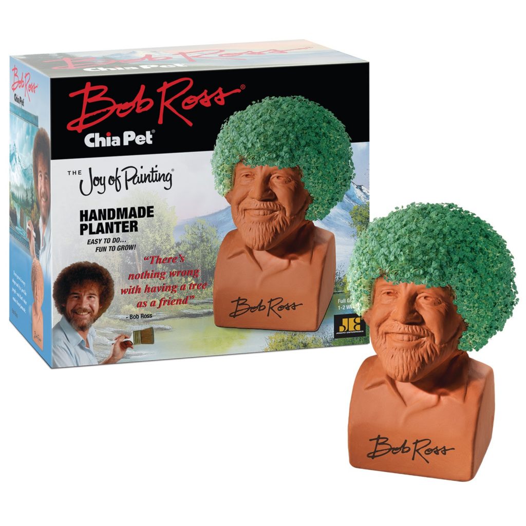 Bob Ross Chia Pet