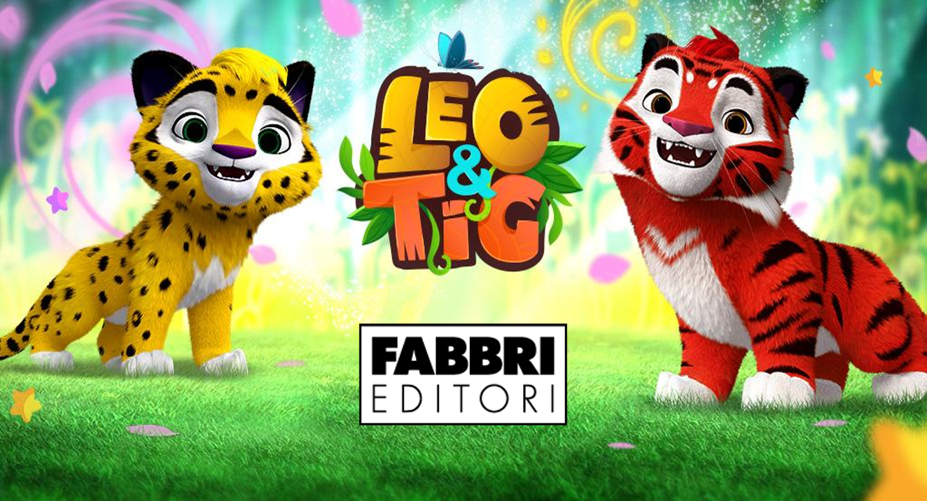 Fabbri Editori will launch in Italy Leo&Tig book series image