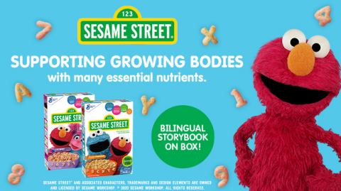 General Mills Debuts Sesame Street Cereal, Bringing ABCs and 123s to the Breakfast Bowl image