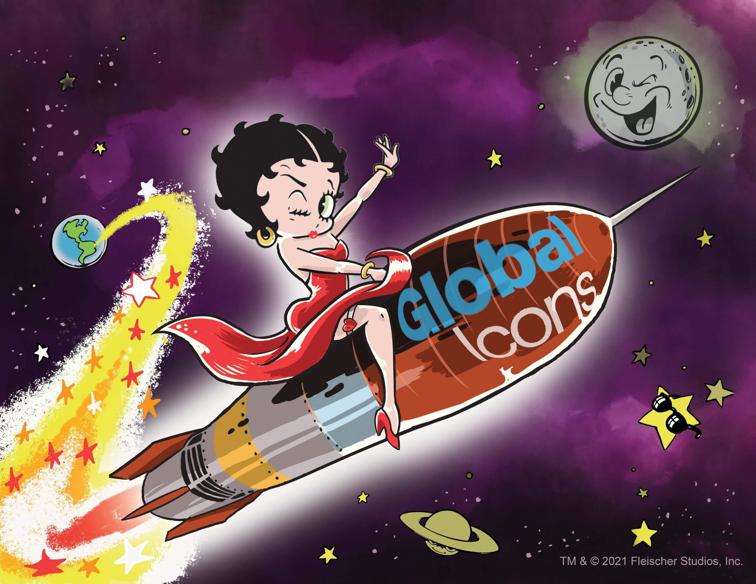 Fleischer Studios Names Global Icons New Licensing Agent for Betty Boop and its Slate of Beloved Classic Characters image