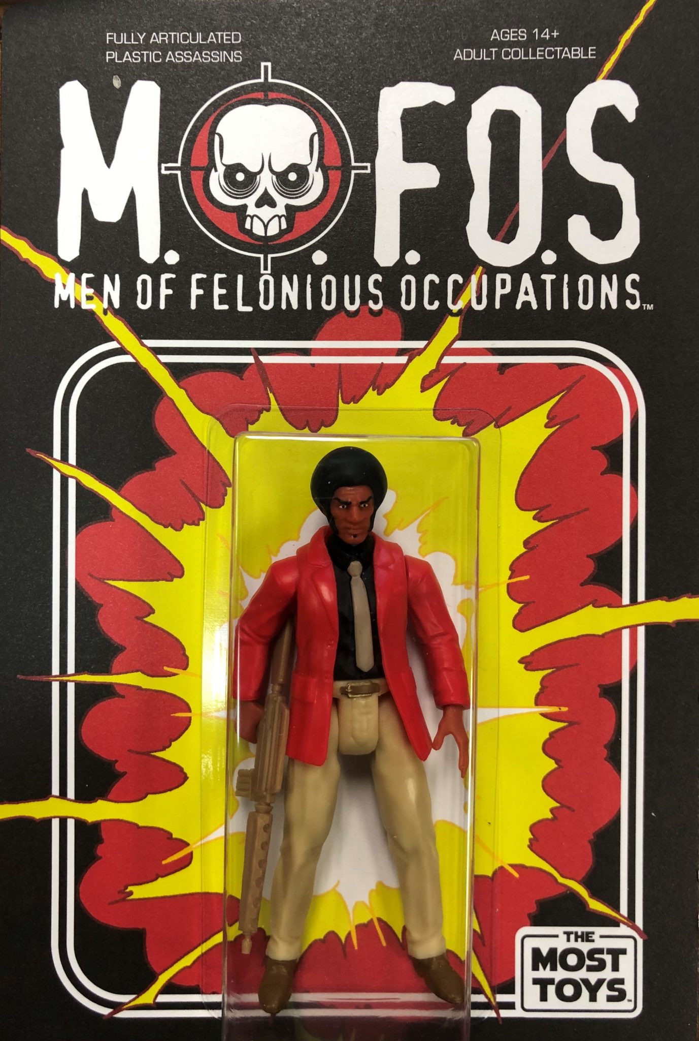 Lock Your Doors!!  M.O.F.O.S Men Of Felonious Occupations Plastic Action Figures To Be Unleashed To Unsuspecting Toy Collector Market image