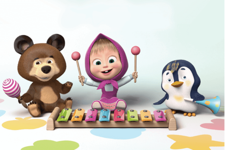 Masha and the Bear on Rai2: an exclusive behind-the-scenes interview with  the series Masha and the Bear - Licensing International