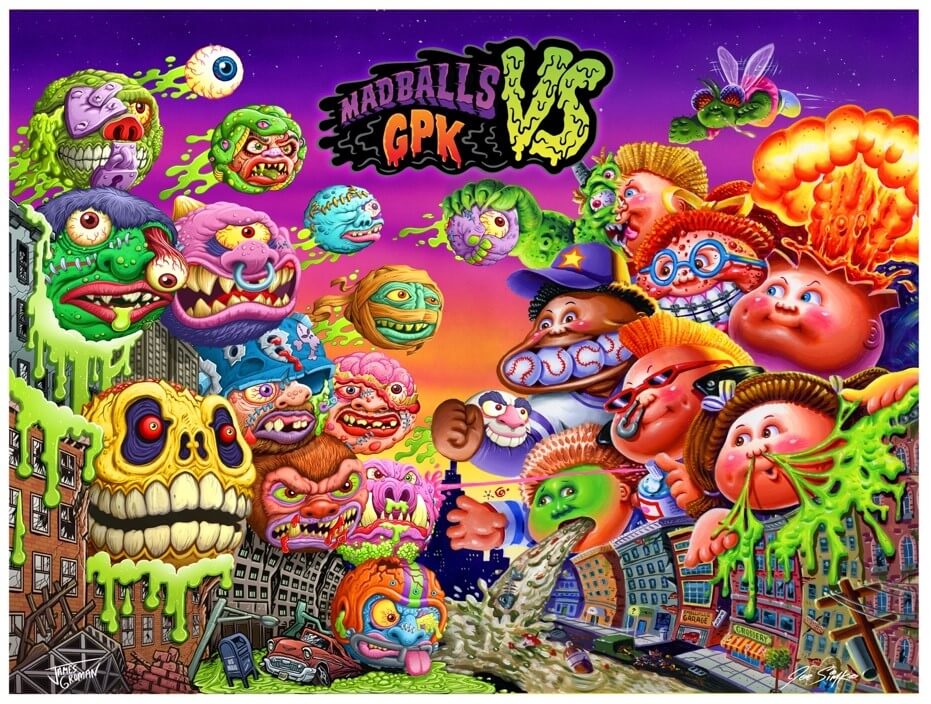 Madballs vs. Garbage Pail Kids Face-Off in ‘Battle of The Grossest’ Brand Collaboration image