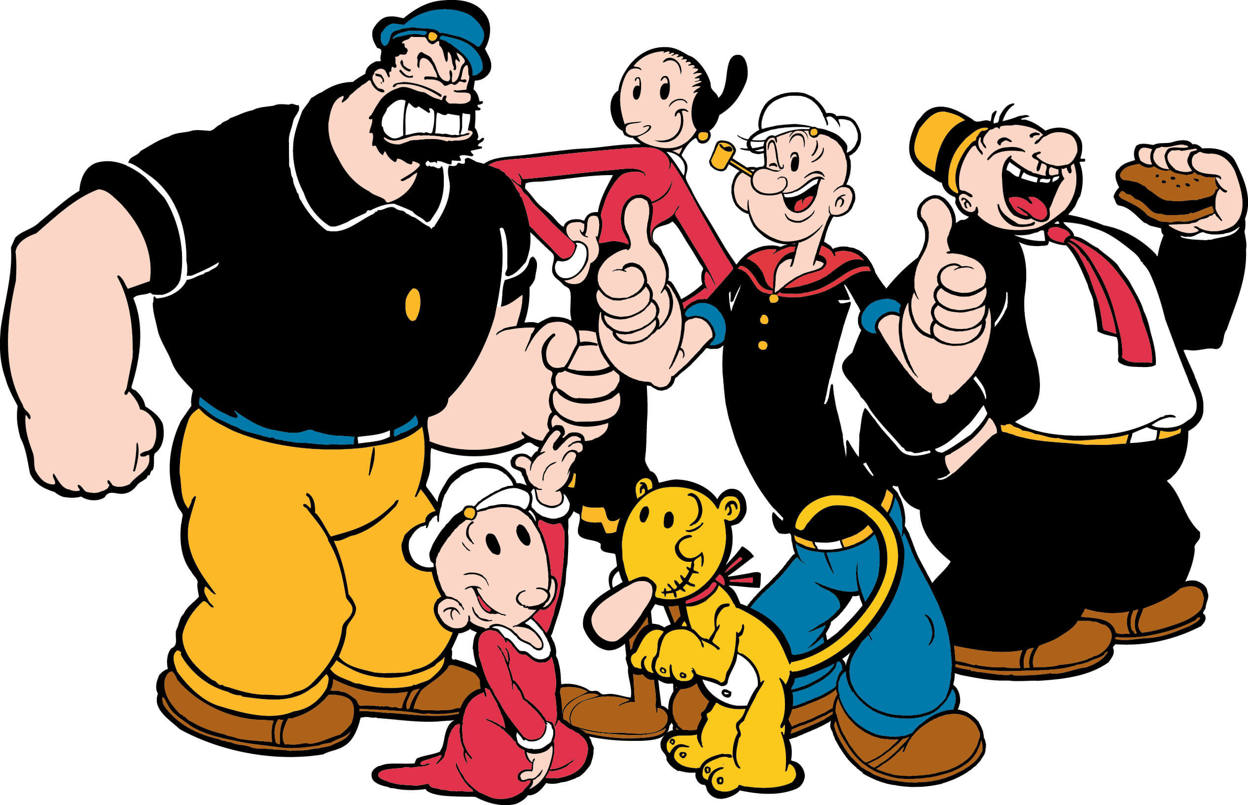 Fred & Ginger on Board For Popeye image