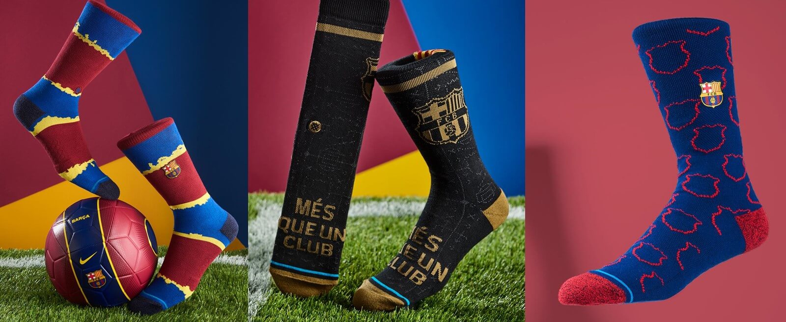 Stance X FC Barcelona   “More Than Just a Club” image