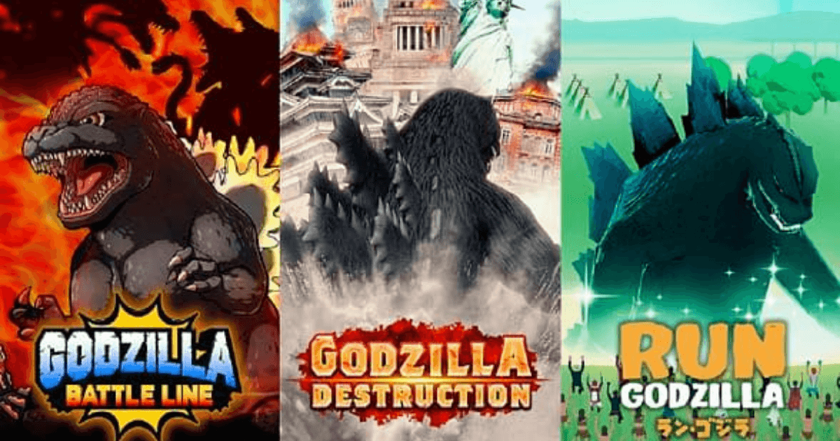 Godzilla Takes on the Mobile Game World with Three Brand New Games for iOS and Android image