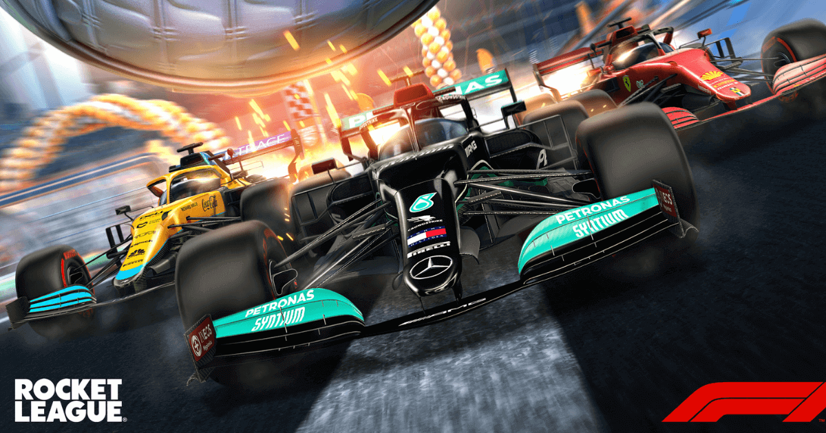Formula 1® Car and Team Liveries Launch in Rocket League to KickOff