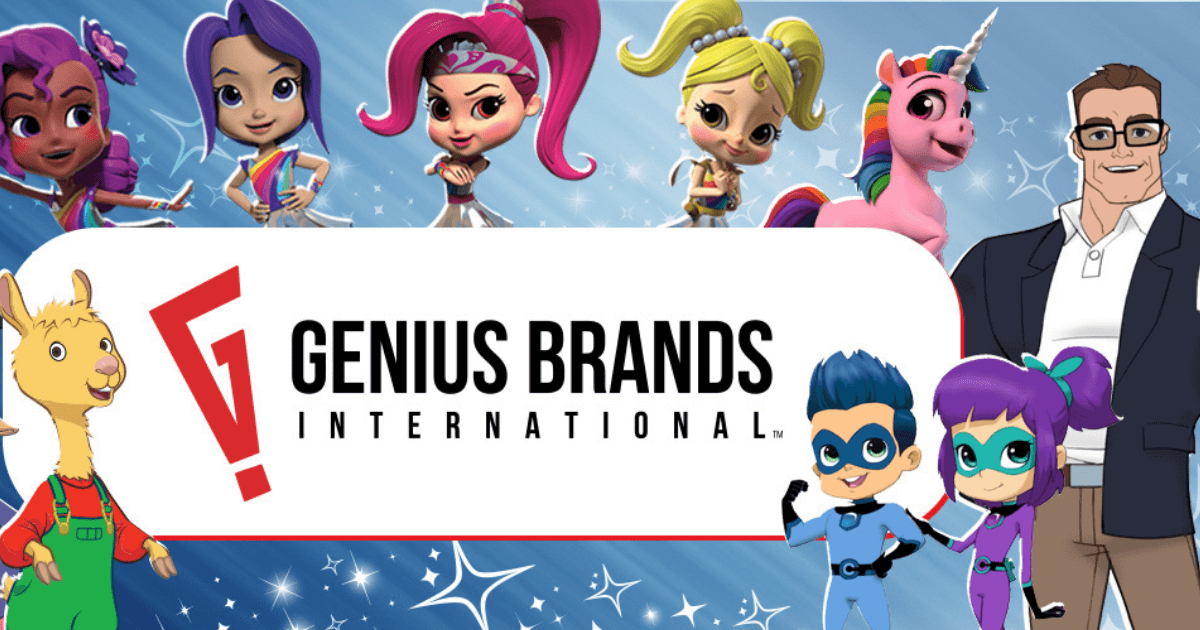 Genius Brands International Announces Three-Fold Increase in Revenue for the First Quarter of 2021 image