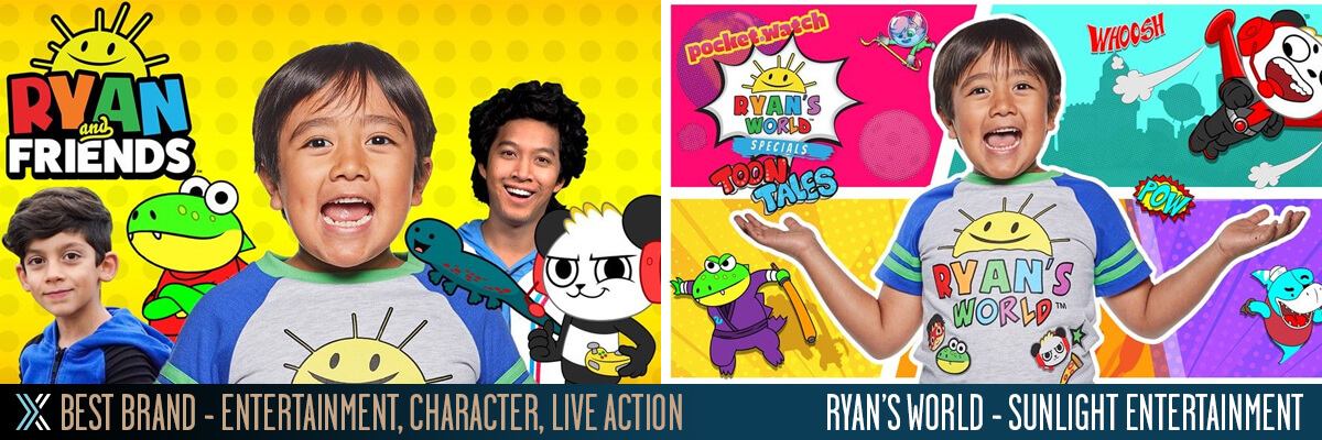 Licensing International Excellence Awards: Entertainment, Character, Live Action Ryan's World