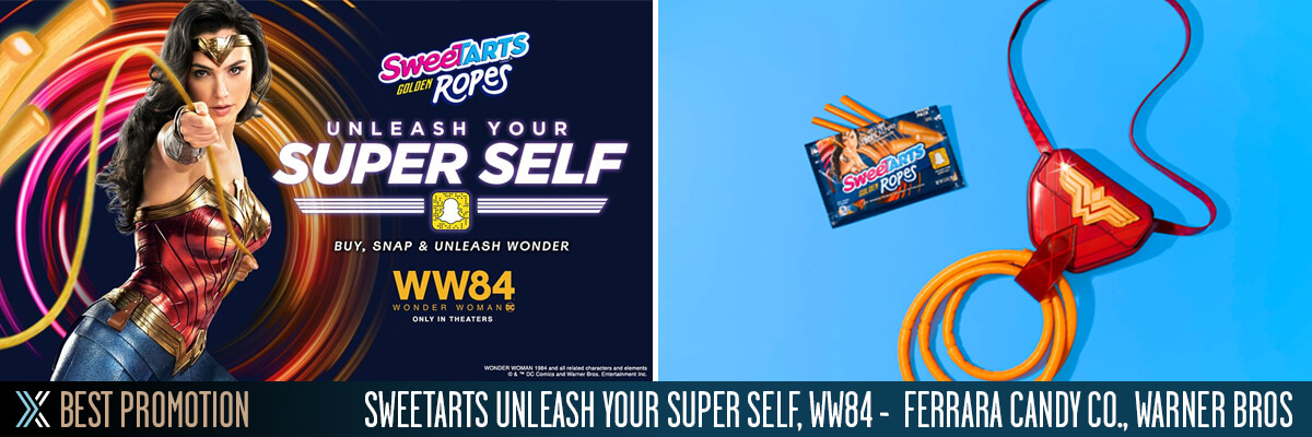 Licensing International Excellence Awards: Promotion sweeTARTS & WW84