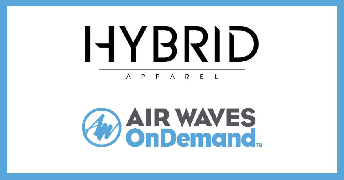 Hybrid Apparel Acquires Air Waves and Expands into Apparel Print on Demand image