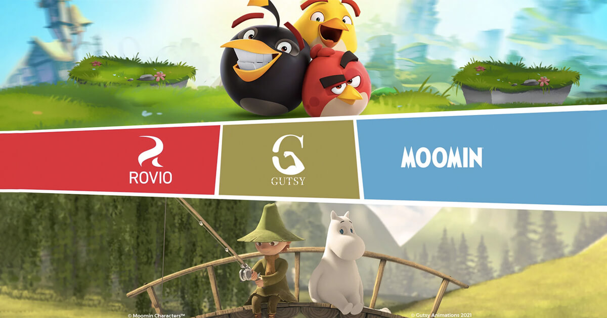Rovio Entertainment, Moomin Characters and Gutsy Animations Enter Into a  Long-Term Partnership - Licensing International