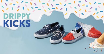 Sperry Drippy Kicks Ice Cream Shoe Collection