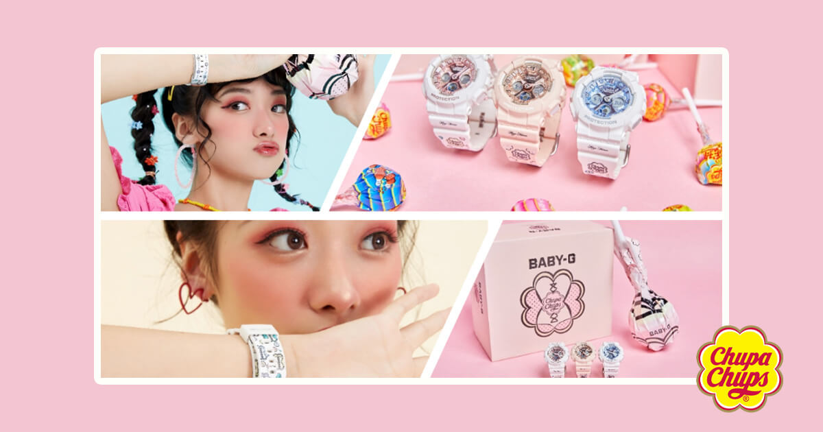 CASIO BABY-G and Chupa Chups,  Classy Capsule Collection Designed by Maya Hansen image