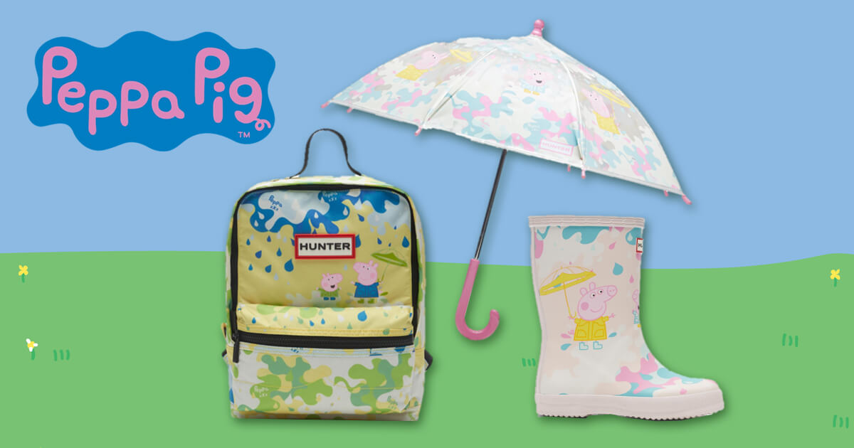 Hunter and Peppa Pig Collaborate on Second Limited-Edition Collection image