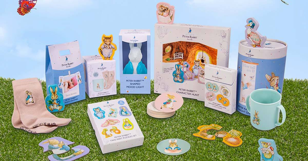 Fizz Creations Hops in With Peter Rabbit image