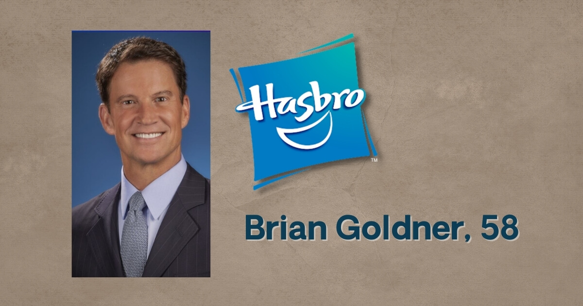 Hasbro Chmn.-CEO Brian Goldner Passes Away at Age 58 image