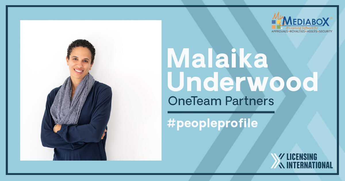 People Profile: Malaika Underwood, SVP Licensing, OneTeam Partners image