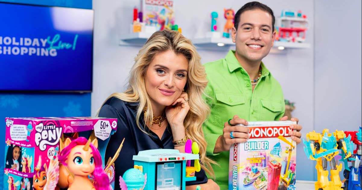 Hasbro Makes Gift Giving Easy with ‘Hasbro Holiday Shopping Live,’ a Livestream Event image