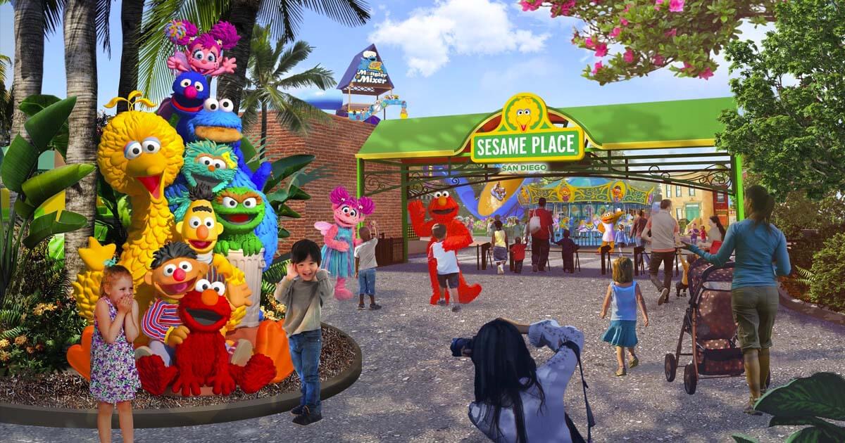 Second Sesame Place Park Reaches Construction Milestone on Sesame Street Day as the March 2022 Grand Opening Approaches image