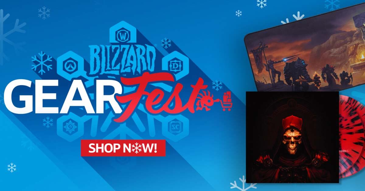 Blizzard GearFest Returns with New Products  for World of Warcraft, Overwatch, Diablo, and More image