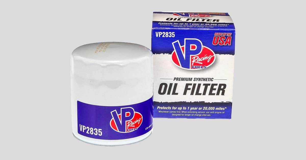 VP Racing Fuels Introduces Premium Performance Oil Filters  In Licensing Agreement with Champion Laboratories image