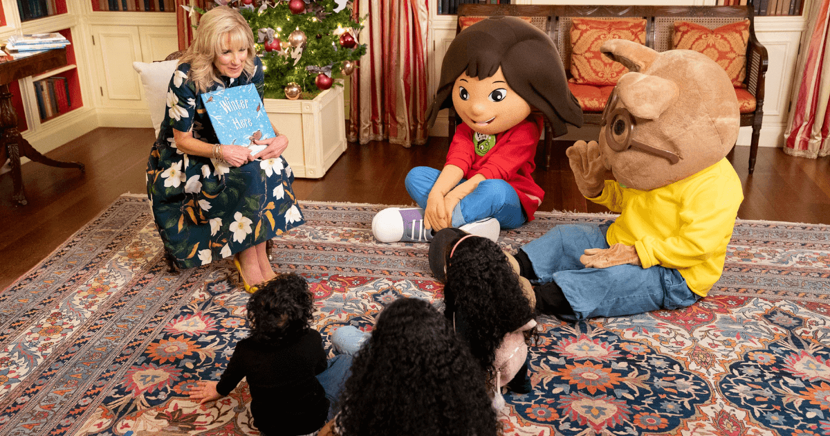 PBS KIDS Friends for Holiday Fun at the White House image