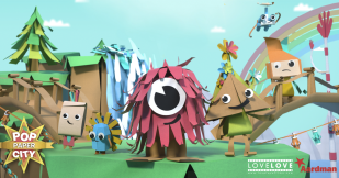 Aardman Global Licensing Pop Paper City